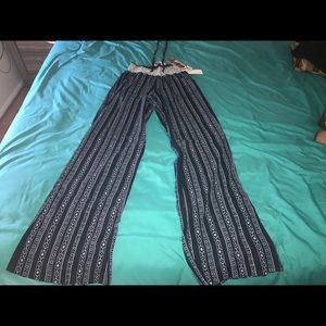 Fun boho linen pants